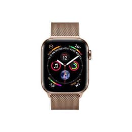 Apple Watch (Series 4) 40mm - Ανοξείδωτο ατσάλι Χρυσό - Milanese Χρυσό
