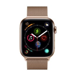 Apple Watch (Series 4) 40mm - Ανοξείδωτο ατσάλι Χρυσό - Milanese Χρυσό