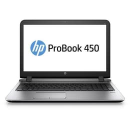 HP ProBook 450 G3 15" (2017) - Core i3-6100U - 4GB - SSD 128 Gb QWERTY - Αγγλικά