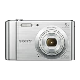 Συμπαγής Cyber-shot DSC-W800 - Ασημί + Compact 5x Optical Zoom 26-130mm f/3.2–6.4 f/3.2–6.4