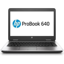 HP ProBook 640 G2 14" Core i3-6100U - SSD 256 GB - 8GB QWERTZ - Γερμανικό