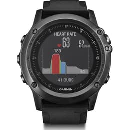 Garmin Ρολόγια Fēnix 3 Sapphire Παρακολούθηση καρδιακού ρυθμού GPS - Γκρι/Μαύρο