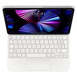iPad Magic Keyboard 10.9"/11" (2020) - Άσπρο - AZERTY - Γαλλικό
