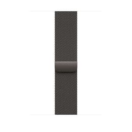 Apple Watch (2025) GPS + Cellular 46 mm - Τιτάνιο Slate - Milanese loop Μαύρο