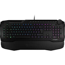 Roccat Πληκτρολόγιο QWERTZ Γερμανικά Πληκτρολόγιο με φωτιζόμενα πλήκτρα Horde Aimo