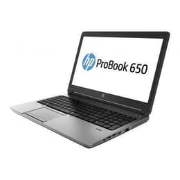 HP ProBook 650 G1 15" (2014) - Core i3-4000M - 4GB - SSD 120 Gb AZERTY - Γαλλικό