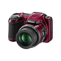 Bridge Coolpix L820 - Κόκκινο + Nikon Nikkor 30X Wide Optical Zoom ED VR 22.5–675mm f/3-5.8 f/3-5.8