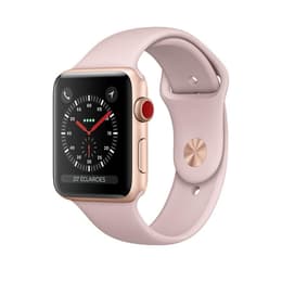 Apple Watch Series 3 (2017) GPS 38 mm - Αλουμίνιο Ροζ - Sport band Ροζ