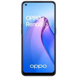Oppo Reno 8 256GB - Μαύρο - Ξεκλείδωτο - Dual-SIM