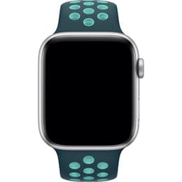 Apple Watch (Series 5) 2019 GPS 40mm - Αλουμίνιο Ασημί - Nike Sport band Πράσινο