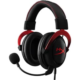Kingston HyperX Cloud II gaming καλωδιωμένο Ακουστικά Μικρόφωνο - Κόκκινο/Μαύρο