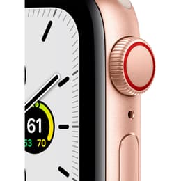 Apple Watch Series SE 1 (2020) GPS + Cellular 40 mm - Αλουμίνιο Χρυσό - Sport band Starlight