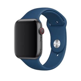 Apple Watch (Series 4) 2018 GPS + Cellular 44mm - Αλουμίνιο Space Gray - Αθλητισμός Μπλε
