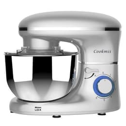 Cookmii SM-1504 5,5000L Ασημί Κουζινομηχανή - Πολυμίξερ