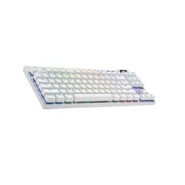 Logitech Πληκτρολόγιο QWERTY Αγγλικά (US) Ασύρματο Πληκτρολόγιο με φωτιζόμενα πλήκτρα G Pro X TKL Lightspeed