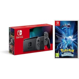 Switch 32GB - Γκρι + Pokémon Brilliant Diamond