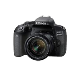 Reflex EOS 80D - Μαύρο + Canon AF 18-55mm f/4-5.6 IS STM f/4-5.6