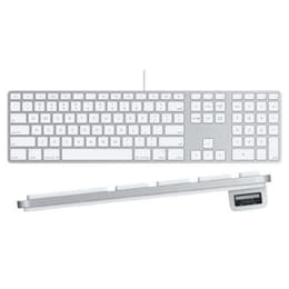 Apple Keyboard (2007) Αριθμητικό πληκτρολόγιο - Ασημί - AZERTY - Γαλλικό
