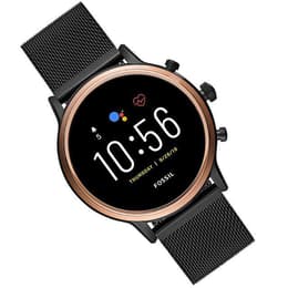 Fossil Ρολόγια Gen 5 Smartwatch Julianna HR FTW6036 Παρακολούθηση καρδιακού ρυθμού GPS - Μαύρο/Χρυσό