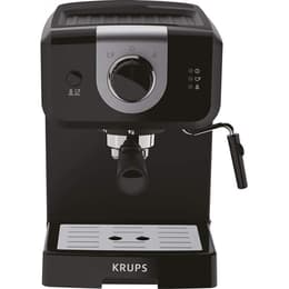 Μηχανή Espresso Χωρίς κάψουλες Krups Opio XP320810 1.5L - Ασημί/Μαύρο