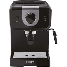 Μηχανή Espresso Χωρίς κάψουλες Krups Opio XP320810 1,5000L - Ασημί/Μαύρο