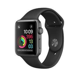 Apple Watch (Series 1) 2016 GPS 42mm - Αλουμίνιο Space Gray - Αθλητισμός Μαύρο