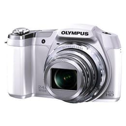 Συμπαγής SZ-16 iHS - Άσπρο/Ασημί + Olympus 24x Wide Optical Zoom ED 25-600mm f/3-6.9 f/3-6.9