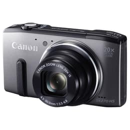 Συμπαγής PowerShot SX270 HS - Μαύρο + Canon 20X IS Zoom Lens 4.5-90mm f/3.5-6.8 f/3.5-6.8