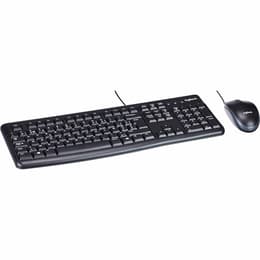 Logitech Πληκτρολόγιο QWERTY Πορτογαλικά MK120 wired mouse and keyboard kit with preapplied layout stickers