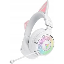 Razer Kraken Kitty V3 Pro gaming wireless Ακουστικά Μικρόφωνο - Άσπρο
