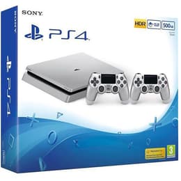 PlayStation 4 Slim 500GB - Γκρι - Περιορισμένη έκδοση Playstation 4 Slim Silver