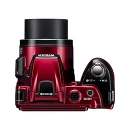 Συμπαγής Coolpix L120 - Κόκκινο + Nikon Nikkor Wide Optical Zoom VR 25-525 mm f/3.1-5.8 f/3.1-5.8