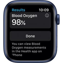 Apple Watch (Series 6) 2020 GPS 40mm - Αλουμίνιο Μπλε - Sport loop Μπλε