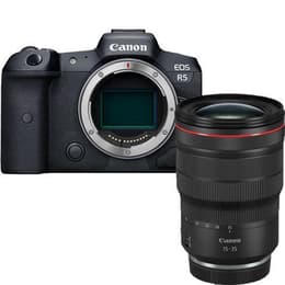 EOS R5 - Μαύρο + Canon Canon RF 15-35mm f/2.8 L IS USM f/2.8