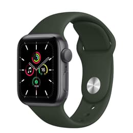 Apple Watch Series 5 (2019) GPS 44 mm - Αλουμίνιο Space Gray - Sport band Πράσινο