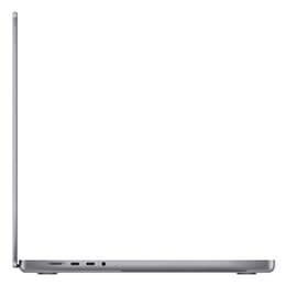 MacBook Pro 16" (2021) - Apple M1 Max 10‑core CPU καιGPU 24-Core - 64GB RAM - SSD 2000GB - Πρότυπο - AZERTY - Γαλλικό