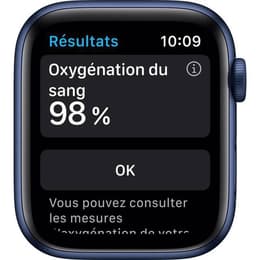 Apple Watch Series 6 (2020) GPS + Cellular 44 mm - Αλουμίνιο Μπλε