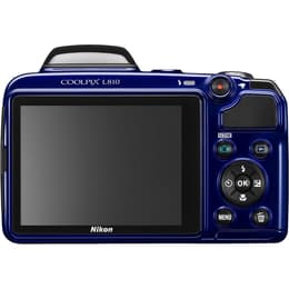 Συμπαγής CoolPix L810 - Μπλε + Nikon Nikkor 26X Wide Optical Zoom ED VR 4.0-104mm f/3.1-5.9 f/3.1-5.9