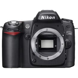 Reflex D80 - Μαύρο + Nikon Nikkor AF-S DX G ED VR II f/3.5-5.6