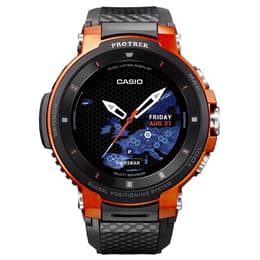 Casio Ρολόγια Pro Trek Smart WSD-F30 GPS - Πορτοκαλί/Μαύρο