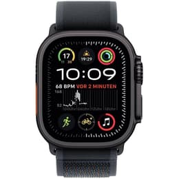 Apple Watch Ultra 2 (2024) GPS + Cellular 49 mm - Τιτάνιο Μαύρο - Βρόχος μονοπατιών Μαύρο