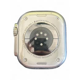 Apple Watch Ultra 2 (2023) GPS + Cellular 49 mm - Τιτάνιο Φυσικό τιτάνιο - Βρόχος μονοπατιών Γκρι