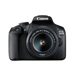DSLR - Canon EOS 2000D - Μαύρο + Canon EF-S 18-55mm f/3.5-5.6 IS II