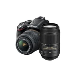 Reflex D5100 - Μαύρο + Nikon Nikkor AF-S DX 18-55mm f/3.5-5.6G VR + 55-300mm f/4-5.6 VR f/3.5-5.6VR + f/4.0-5.6VR