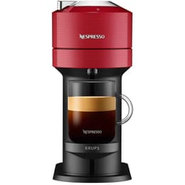 Καφετιέρα Espresso με κάψουλες Συμβατό με Nespresso Krups Vertuo Next XN910510 L - Κόκκινο