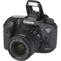 Reflex EOS 7D Mark II - Μαύρο + Canon EF-S 18-55 mm f/3.5-5.6 IS STM f/3.5-5.6