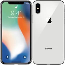 iPhone X 256GB - Ασημί - Ξεκλείδωτο