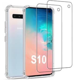 Προστατευτικό Galaxy S10 2 οθόνης - TPU - Διαφανές