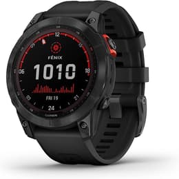 Garmin Ρολόγια Fénix 7 Solar Παρακολούθηση καρδιακού ρυθμού GPS - Μαύρο