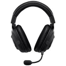 Logitech G PRO X Μειωτής θορύβου gaming ενσύρματο + ασύρματο Ακουστικά Μικρόφωνο - Μαύρο